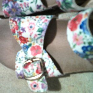 Colorful Flower Sandals - H & M